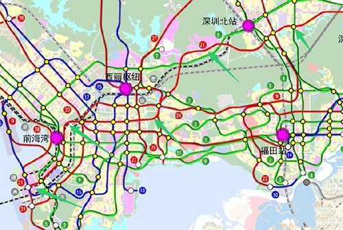 深圳地铁21号线线路图详情一览