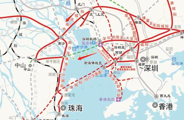 广东30条城际铁路最新动态:干线铁路总投资6545.2亿元