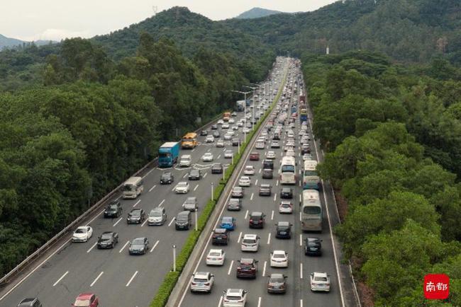 广州中秋,国庆交通路况预测来了 华快石门堂山隧道交通压力将有所缓解