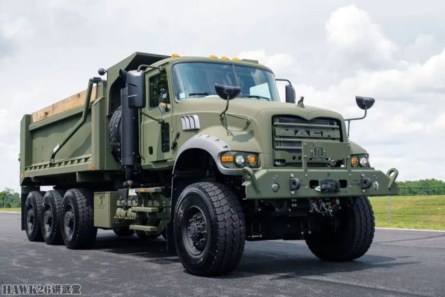 美军追加推销135辆M917A3重型自卸卡车 马克防务公司锁定大条约