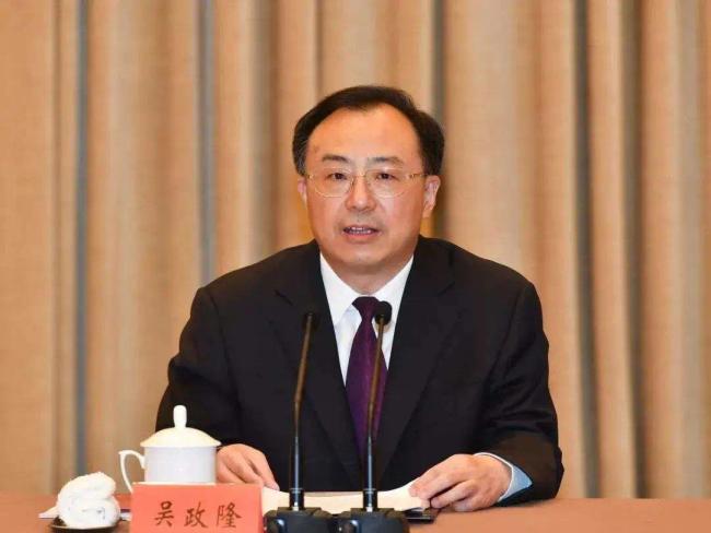 2016年9月,吴政隆任江苏省委副书记,南京市委书记.