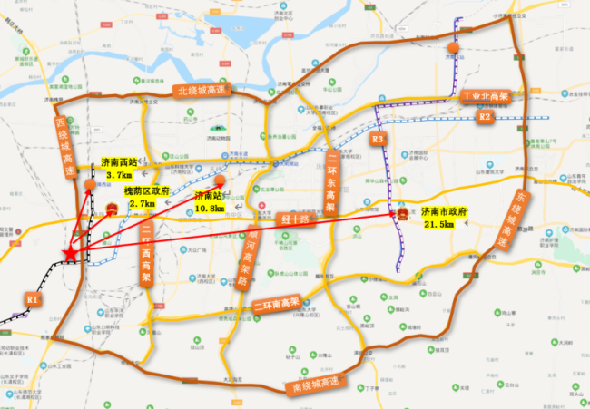 融入济南"西兴",海信地产成功拍得王府车辆段上盖开发项目地块f