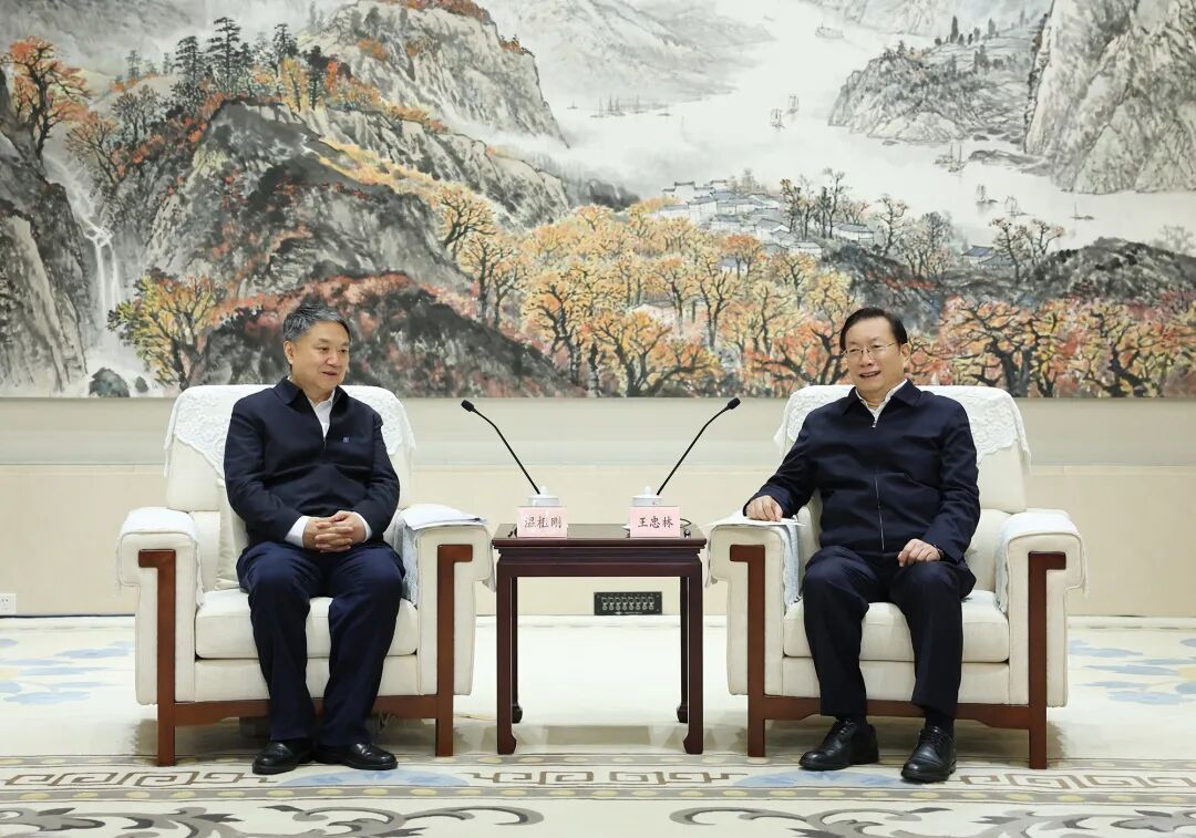 王忠林会见中国华能集团董事长温枢刚 加快电力建设 强化能源保障 为支点建设提供坚实支撑