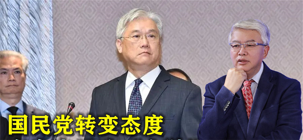 夏立言访陆后，国民党转变态度与大陆同心，在岛内反攻“台独”