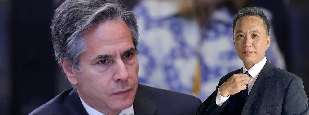 访华被拒后，布林肯恼羞成怒对中国下命令，中方直接3个停止回应