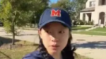 章若楠妹妹章若瑶撞脸陈妍希 孕期状态活力感十足