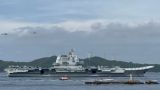 現(xiàn)場視頻！山東艦航母編隊(duì)抵達(dá)香港