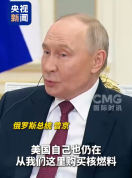 普京：美国还在向俄购买核燃料 印度为何不行