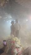 婚礼仪式现场突冒大量烟雾 酒店回应 后厨烟道起火所致