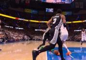 NBA西决G5现争议判罚 马刺挑战未果引发争议