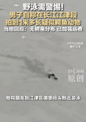 当地回应男子拍到疑似鳄鱼动物 正在联合排查中