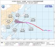 白海豚再次加强为超强台风 风雨影响即将明显