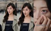 AI女主发美瞳广告称戴着舒服引质疑 虚拟体验引发争议