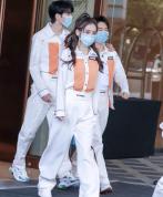 奔跑吧路透 Angelababy元气造型甜度爆表