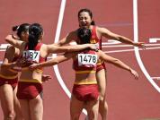 卷土重来未可知 中国女队晋级4×100米接力决赛