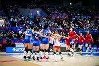 世界女排联赛 ：美国女排3-2险胜土耳其队