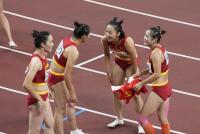 中国女子4x100米接力队失去直通奥运机会 说到底还是实力不足造成被动