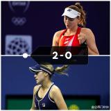 WTA1000迪拜站1/4決賽：陶森vs諾斯科娃 黑馬之爭誰能勝出 四強席位塵埃落定