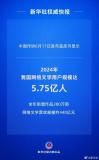 中国网络文学用户5.75亿人 阅读群体年轻化趋势明显