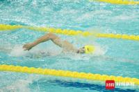 孙杨以0.1秒优势惊险晋级决赛 老将风采依旧