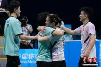 “雅思”组合晋级全运会四强 对手因伤退赛