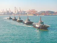 国内最大规模新能源拖轮船队投用 年均减碳超3000吨