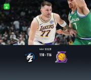 湖人末节逆转独行侠 东契奇关键表现