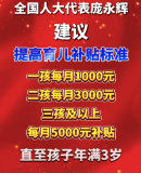 全国人大代表庞永辉：建议三孩家庭每月补贴5000元至孩子3岁，对多孩家庭实施所得税、社保减免