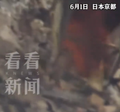 京都千年古寺起火建筑幾乎全毀 日本今年已有10座寺廟神社起火