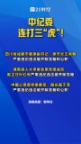 中紀(jì)委連打三“虎” 反腐行動持續(xù)加碼