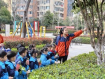 小手添新绿！幼儿园萌娃走进社区解锁别样植树节