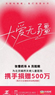 洗脸熊创始人回应“意外拍下张雪机车”：整个人都跳起来了，车将放商场供粉丝打卡，500万已捐嫣然医院