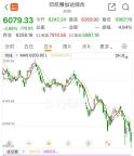 這國(guó)股市大跌4%，四年來首次跌破6000點(diǎn) 消費(fèi)引擎熄火引發(fā)擔(dān)憂