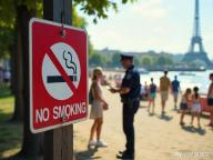 法國多地戶外禁煙違者罰款 兒童區(qū)域全面禁煙