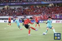 蘇超：蘇州4-0鎮(zhèn)江 主場大勝保持不敗