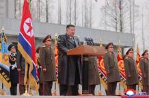 金正恩欢迎赴俄朝鲜工兵回国 表彰勇敢精神