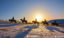 边防官兵春节期间巡逻踏查边境一线 守护平安