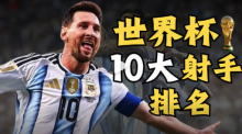 梅西16球登顶榜首！盘点世界杯历史上的10大最佳射手