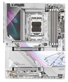 技嘉 X870E AORUS MASTER X3D ICE“超级冰雕”次旗舰主板上市，4999 元