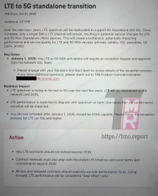 4G 退网倒计时：T-Mobile 将逐步关闭 LTE 网络，为 5G 重分配频谱