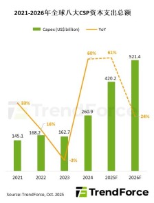 一年抵两年：全球八大 CSP 云服务提供商 2025 年资本支出预计超 4200 亿美元