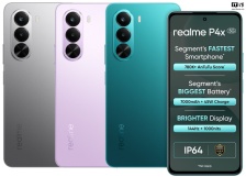 realme 真我 P4x 5G 手机发布：天玑 7400 Ultra 芯片，1080P 144Hz LCD 高刷屏