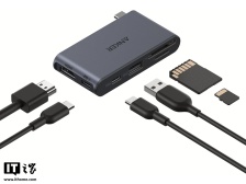 Anker 安克推出 Nano USB-C 迷你扩展坞：6 接口设计，自带 4K 60Hz HDMI 口