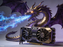 通电即喷火：一博主意外拍到微星 RTX 5090 魔龙显卡自燃瞬间