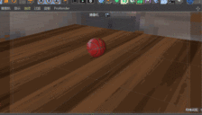 C4D怎么制作篮球旋转落地并弹起的动画