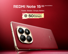 小米 REDMI Note 15 5G 特别版海外发布：皮革纹理后盖，摄像头降级为 5000 万像素