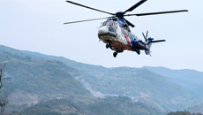 浙江省杭州市消防救援支队开展应急通信直升机投送实战化训练