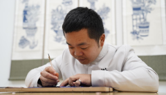 非遗剪纸推广大使官仁宇