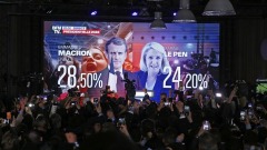 इमैनुएल मैक्रॉन और मरीन ले पेन फ्रांस के राष्ट्रपति चुनाव के दूसरे चरण में प्रवेश करेंगे