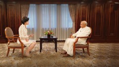 चाइना मीडिया ग्रुप ने श्रीलंका के प्रधानमंत्री का इंटरव्यू लिया